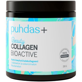 Натуральный рыбий коллаген Puhdas+ Beauty Natural порошок 250 гр Натуральный рыбий коллаген Puhdas+ Beauty Natural порошок 250 гр
