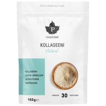 Натуральный коллаген Kollageeni Natural Puhdistamo порошок 150 гр Натуральный коллаген Kollageeni Natural Puhdistamo порошок 150 гр