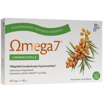 Капсулы Omega7 SBA24® двойное масло облепихи для слизистых Aromtech 60 шт Капсулы Omega7 SBA24® двойное масло облепихи для слизистых Aromtech 60 шт