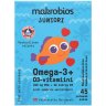 Детские жевательные рыбки Омега 3 и D3 Makrobios Juniori Omega-3 + D3 45 шт Детские жевательные рыбки Омега 3 и D3 Makrobios Juniori Omega-3 + D3 45 шт