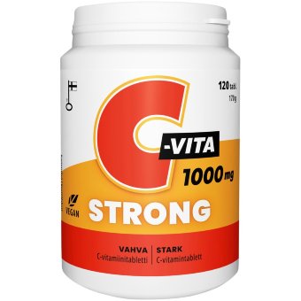 Витамин C усиленный C-Vita Strong 1000 мг 120 табл Витамин C усиленный C-Vita Strong 1000 мг 120 табл