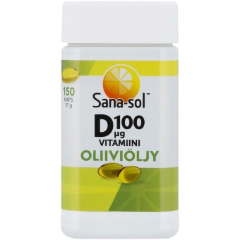 Витамин D3 100 мкг на оливковом масле Sana-sol 150 капсул Витамин D3 100 мкг на оливковом масле Sana-sol 150 капсул